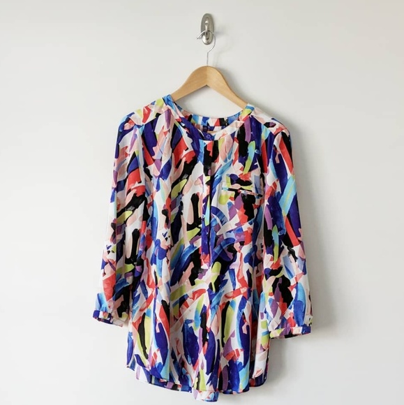 NYDJ Tops - NYDJ Peasant Blouse